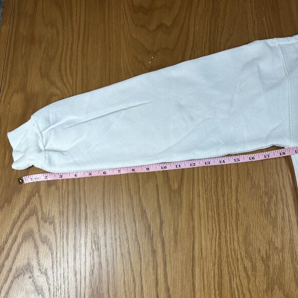 Billabong Skeleton Surf Graphic Sweatshirt White Retro Floral Surf Tee – Size S - Picture 9 of 9